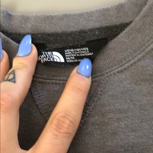 The North Face Sweaters - Grey north face crew neck The North Face Sweaters - Grey north face crew neck